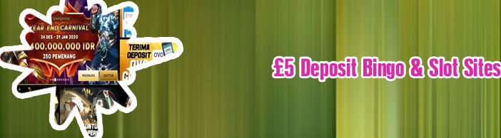 5 pound deposit slot sites